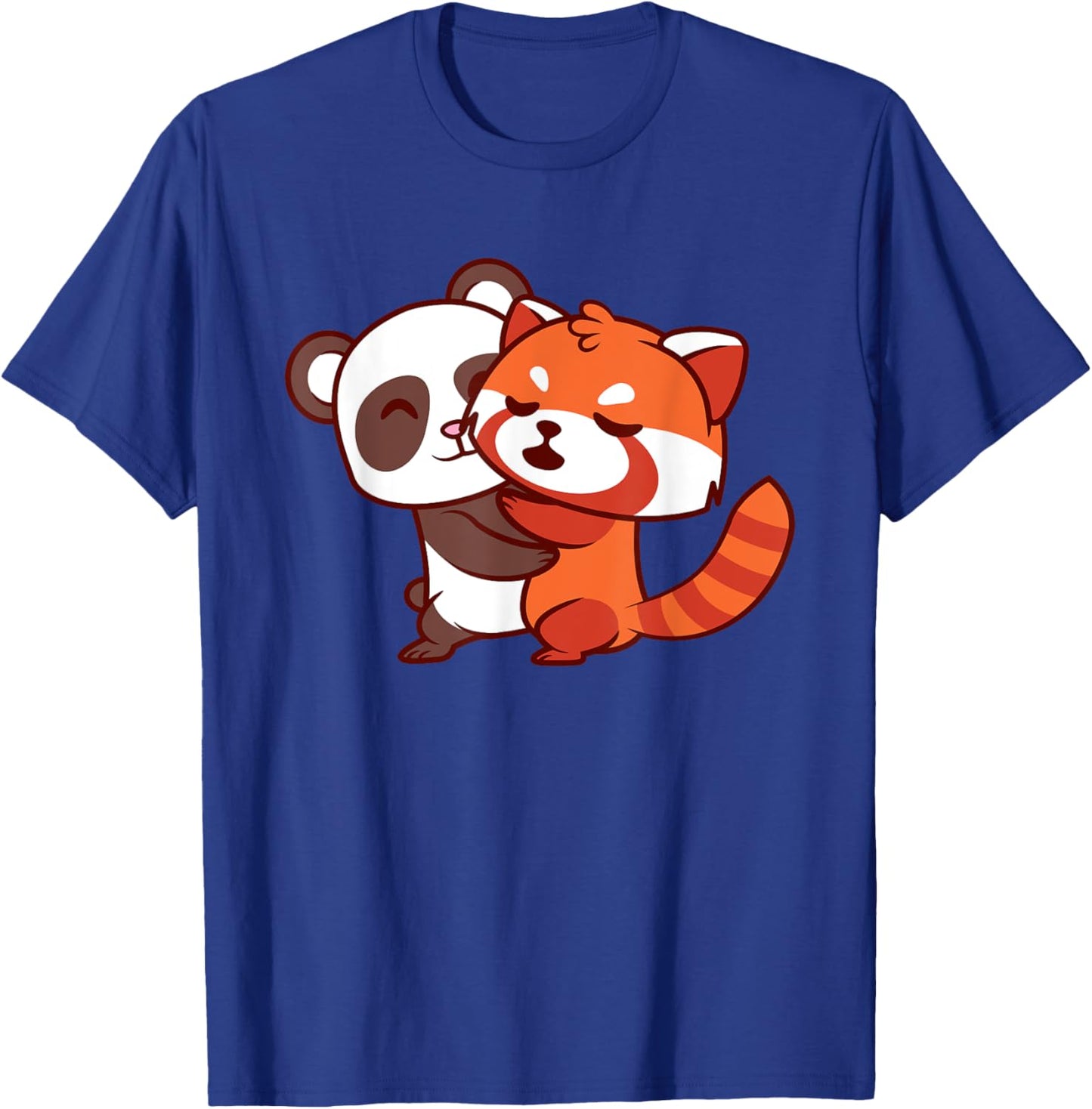 Funny Red Panda Kawaii Bear Japanese Cute Animal Lover Gifts T-Shirt - T-Shirt | Royal