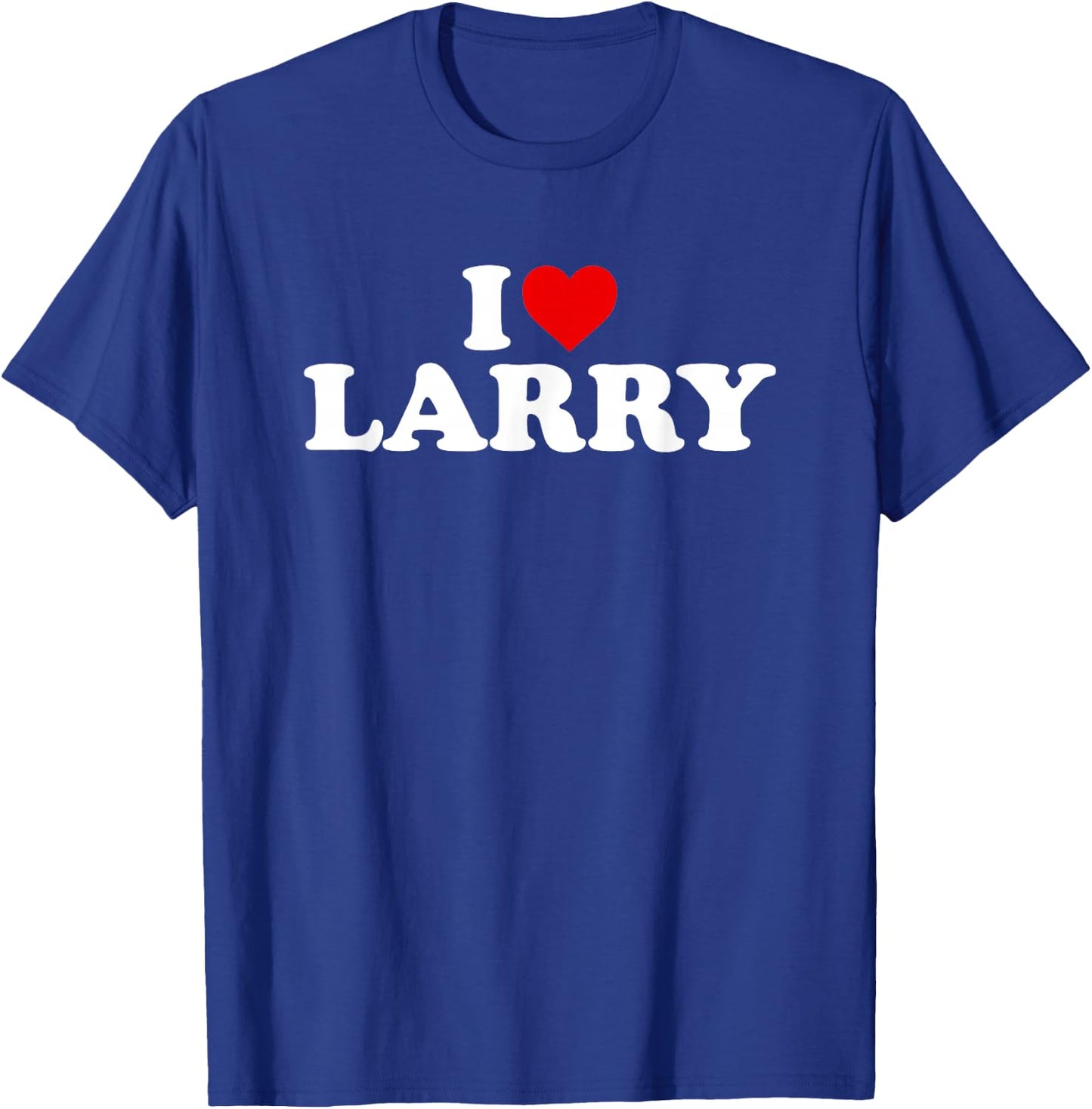 I Love Larry - Heart T-Shirt - T-Shirt | Royal