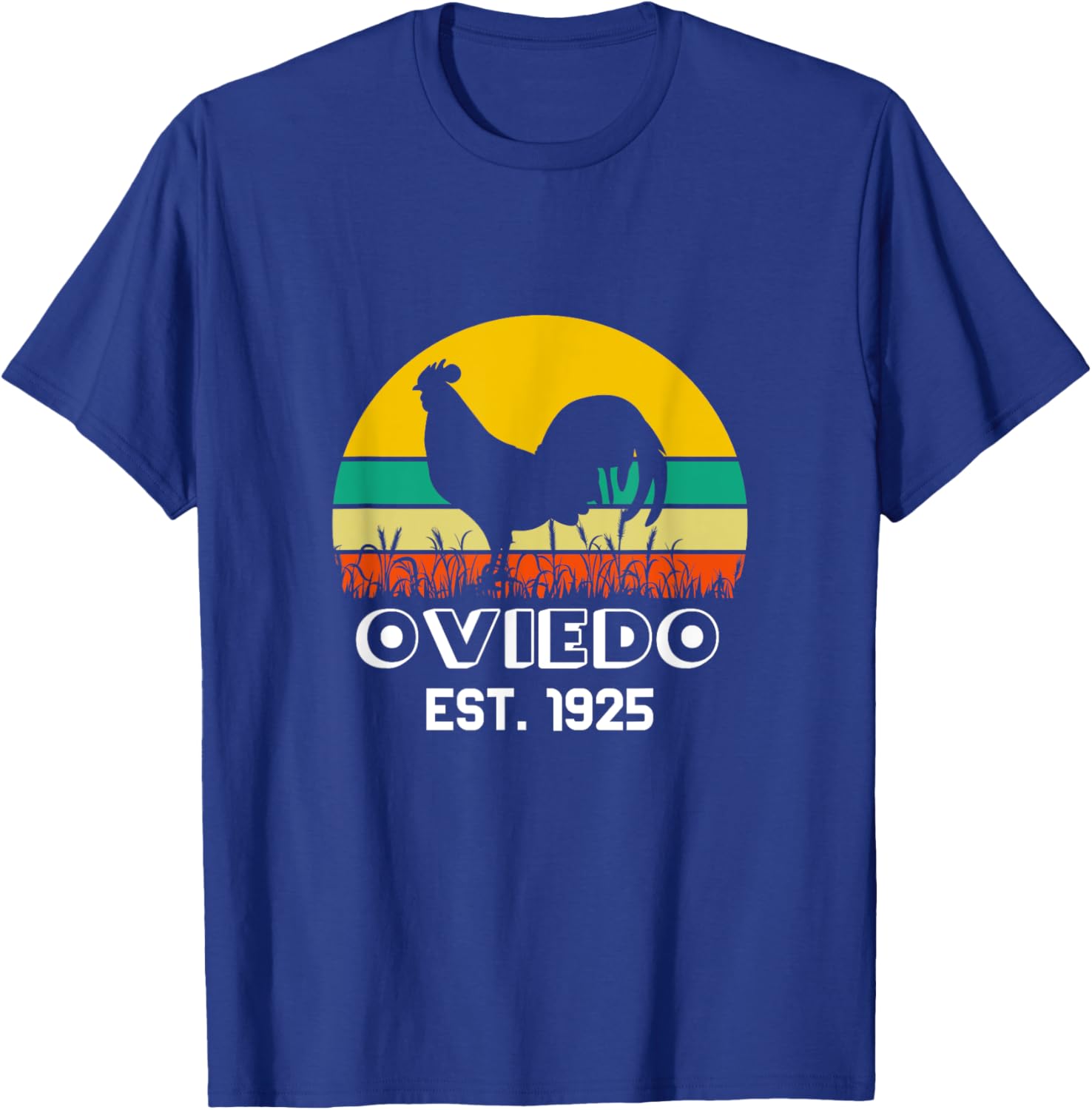 Oviedo Florida Chicken Novelty Apparel T-Shirt - T-Shirt | Royal