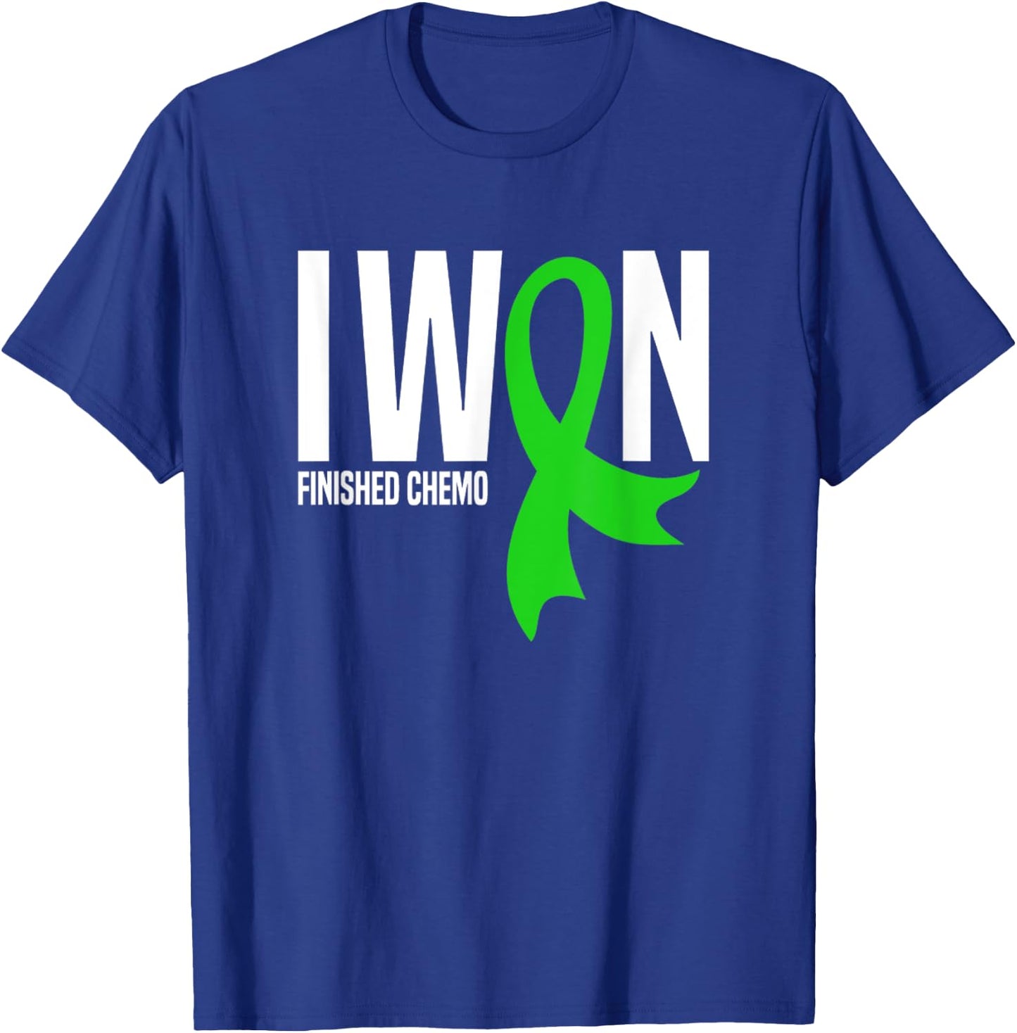 I Won Finished Chemo Lymphoma Cancer Survivor T-Shirt - T-Shirt | Royal