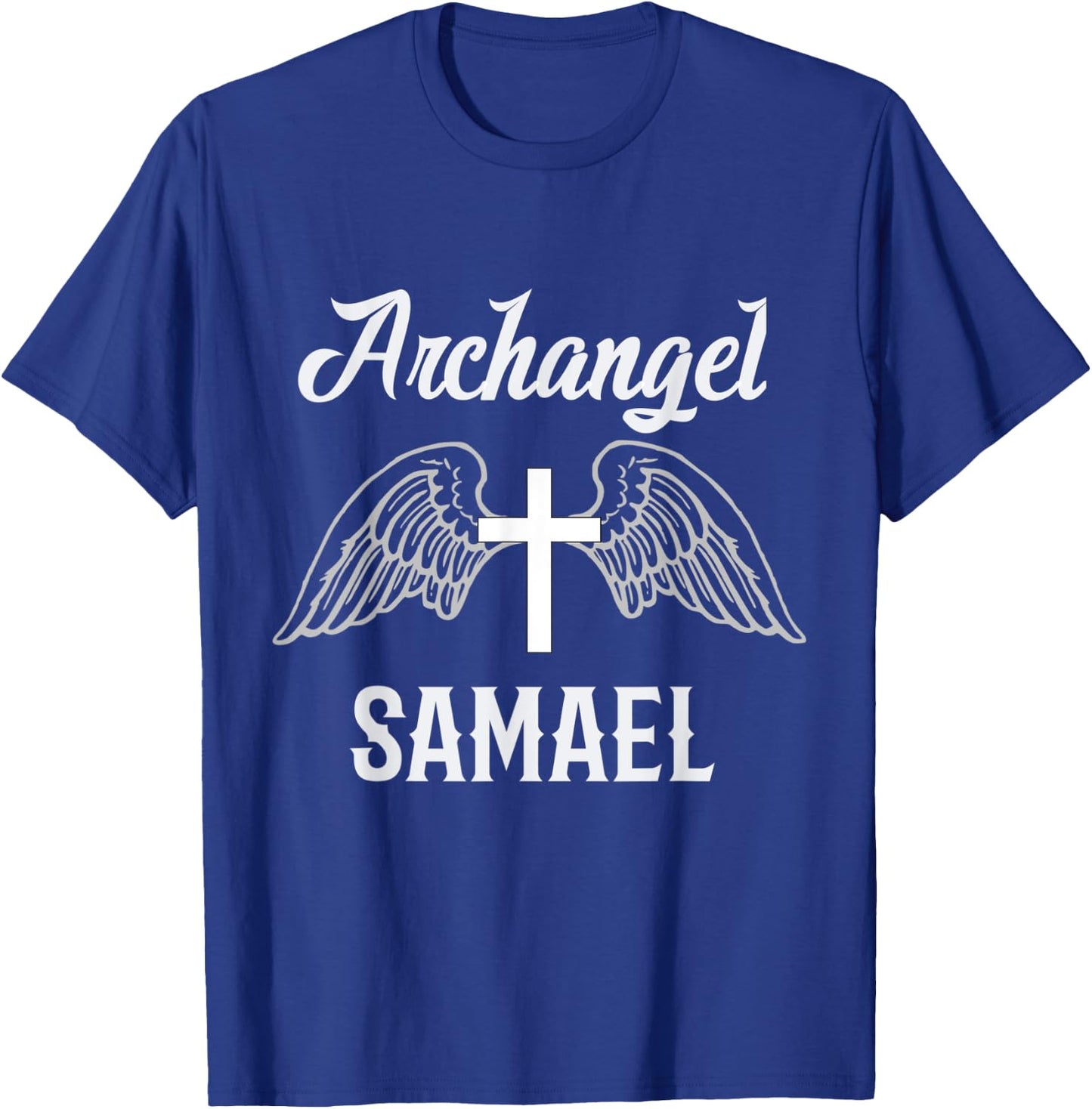 Saint Samael the Archangel Traditional Catholic Prayer T-Shirt - T-Shirt | Royal