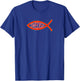 Sweden Shirt - Swedish Christian Fish Symbol T-Shirt - T-Shirt | Royal