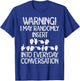 Funny ASL American Sign Language T-Shirt - T-Shirt | Royal