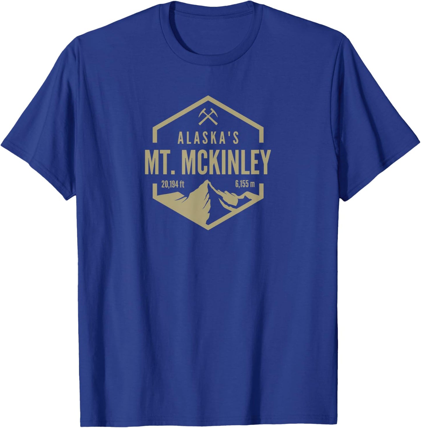 Alaska Mt. McKinley T-Shirt - T-Shirt | Royal