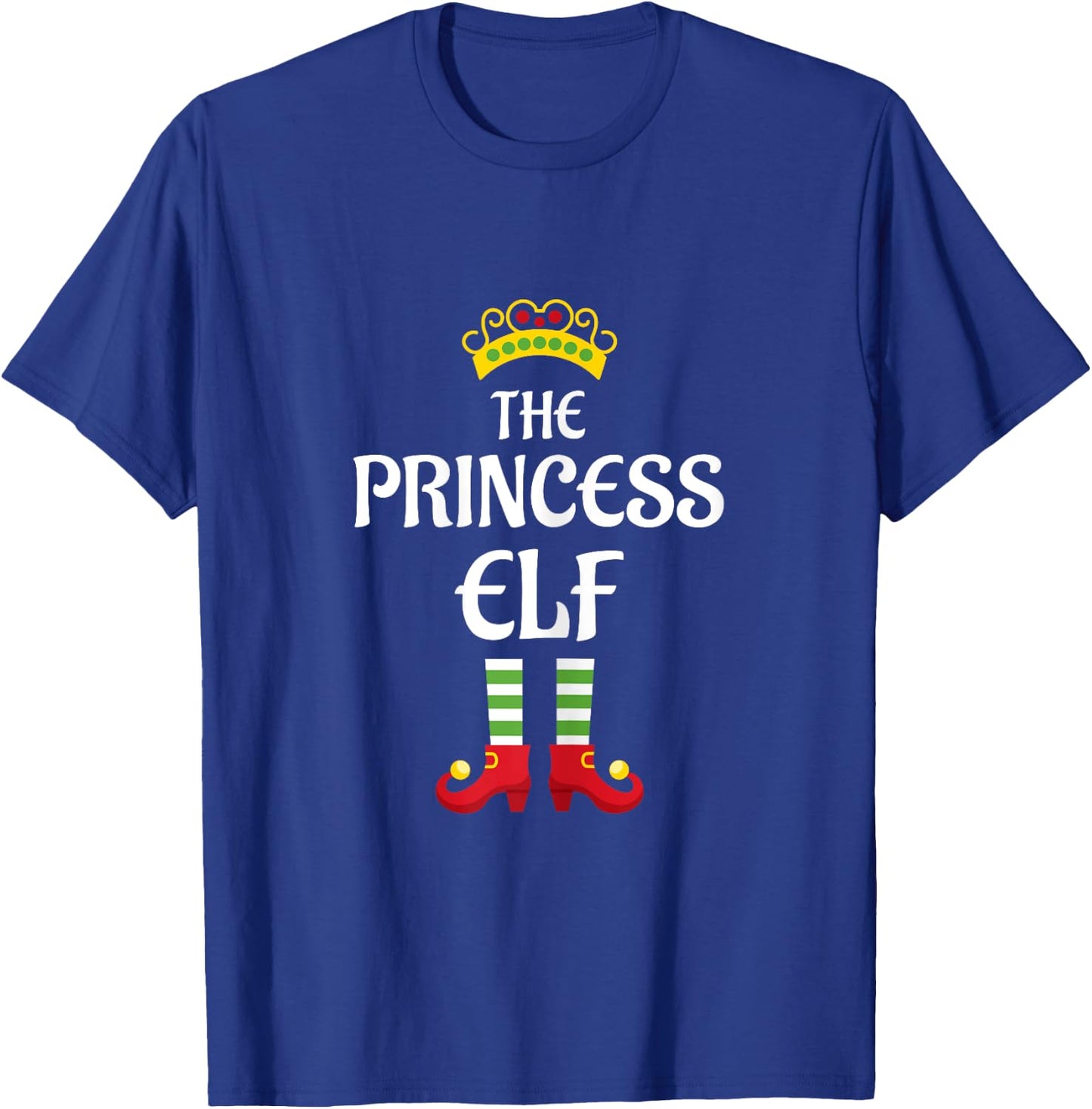 Princess Elf Family Matching Group Christmas T-Shirt - T-Shirt | Royal