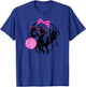 English Mastiff dog with bubble gum bandana glasses T-Shirt - T-Shirt | Royal