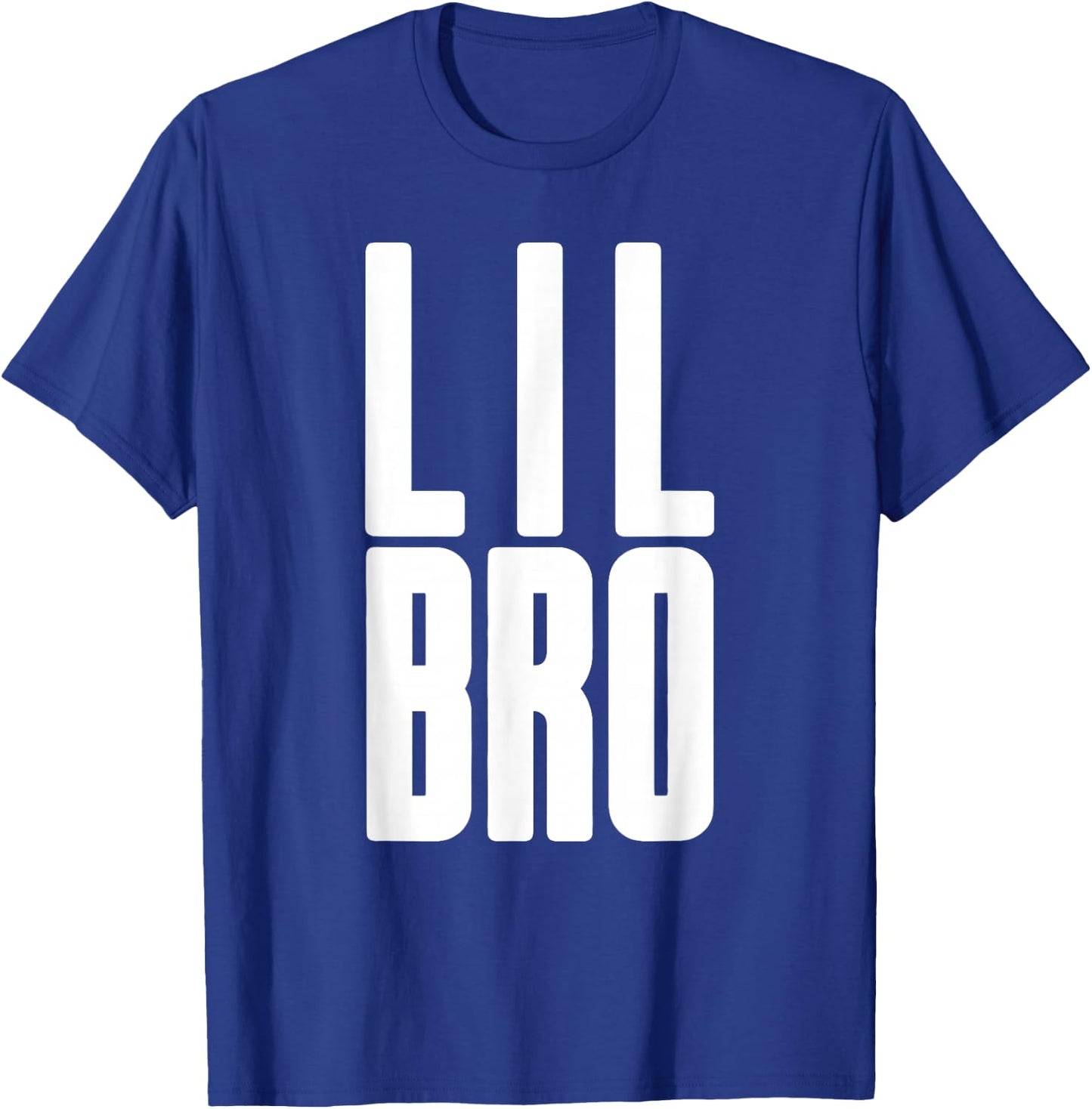 Lil Bro - Siblings Men Kids Adult Fraternity Little Brother T-Shirt - T-Shirt | Royal