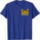 Custom Army Designs US Army Engineer Veteran - Corps of Engineers - 12B T-Shirt - T-Shirt | Royal