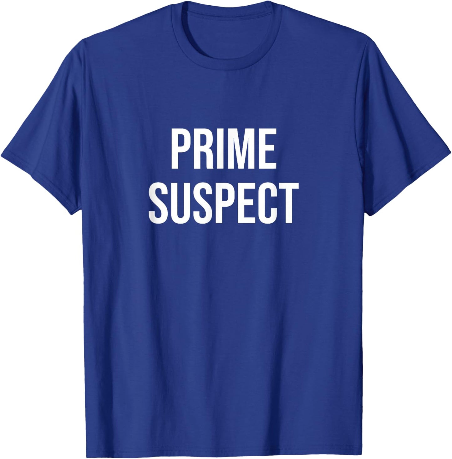 Prime Suspect T-Shirt - T-Shirt | Royal