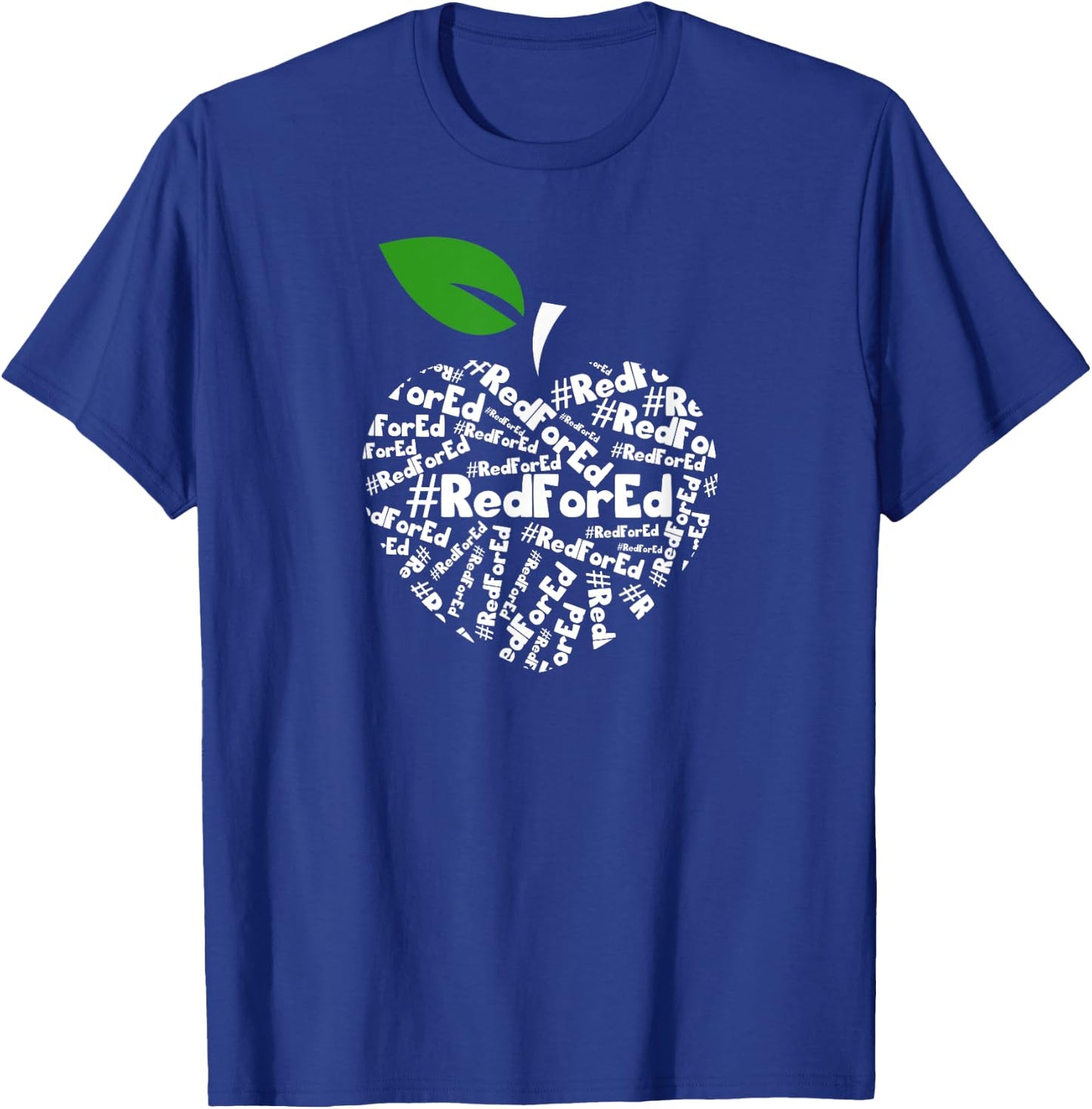 Teacher Shirt Red for Ed Teacher Protest Shirt Women Kids T-Shirt - T-Shirt | Royal