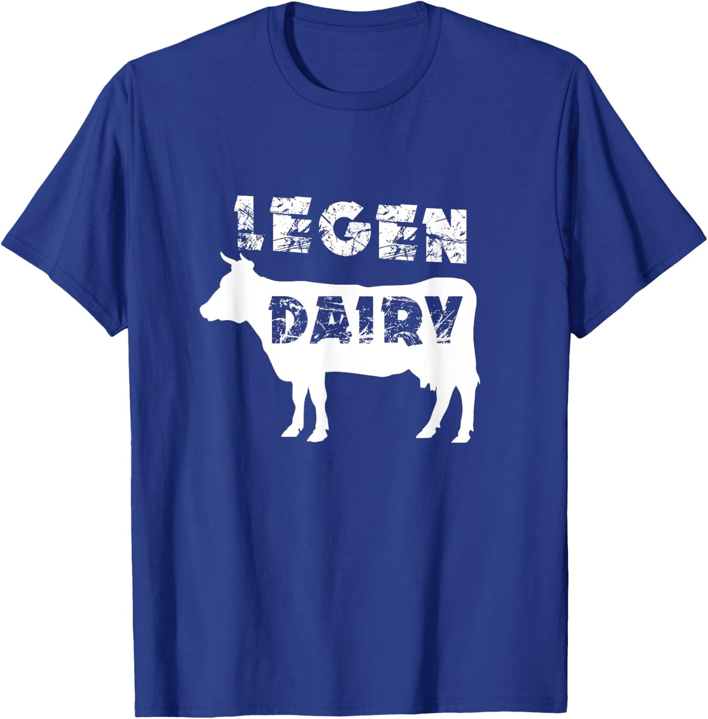 Funny Legen Dairy Cow Farm Animal Bull Sarcastic Shirt T-Shirt - T-Shirt | Royal