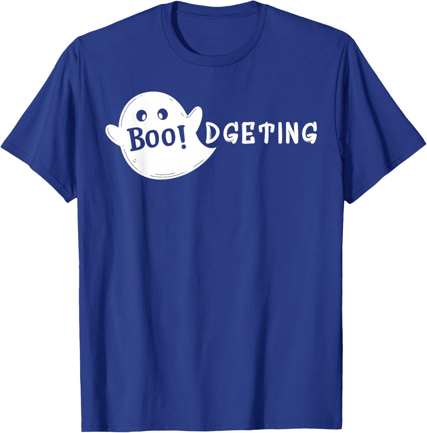 Boodgeting Halloween Humor Finance Department T-Shirt - T-Shirt | Royal