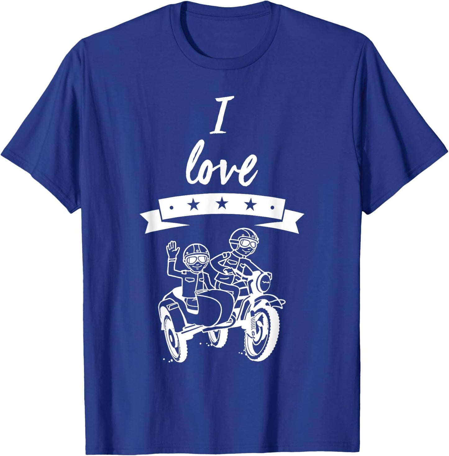 Ural motorcycle team, off-road motorcyclist saying T-Shirt - T-Shirt | Royal