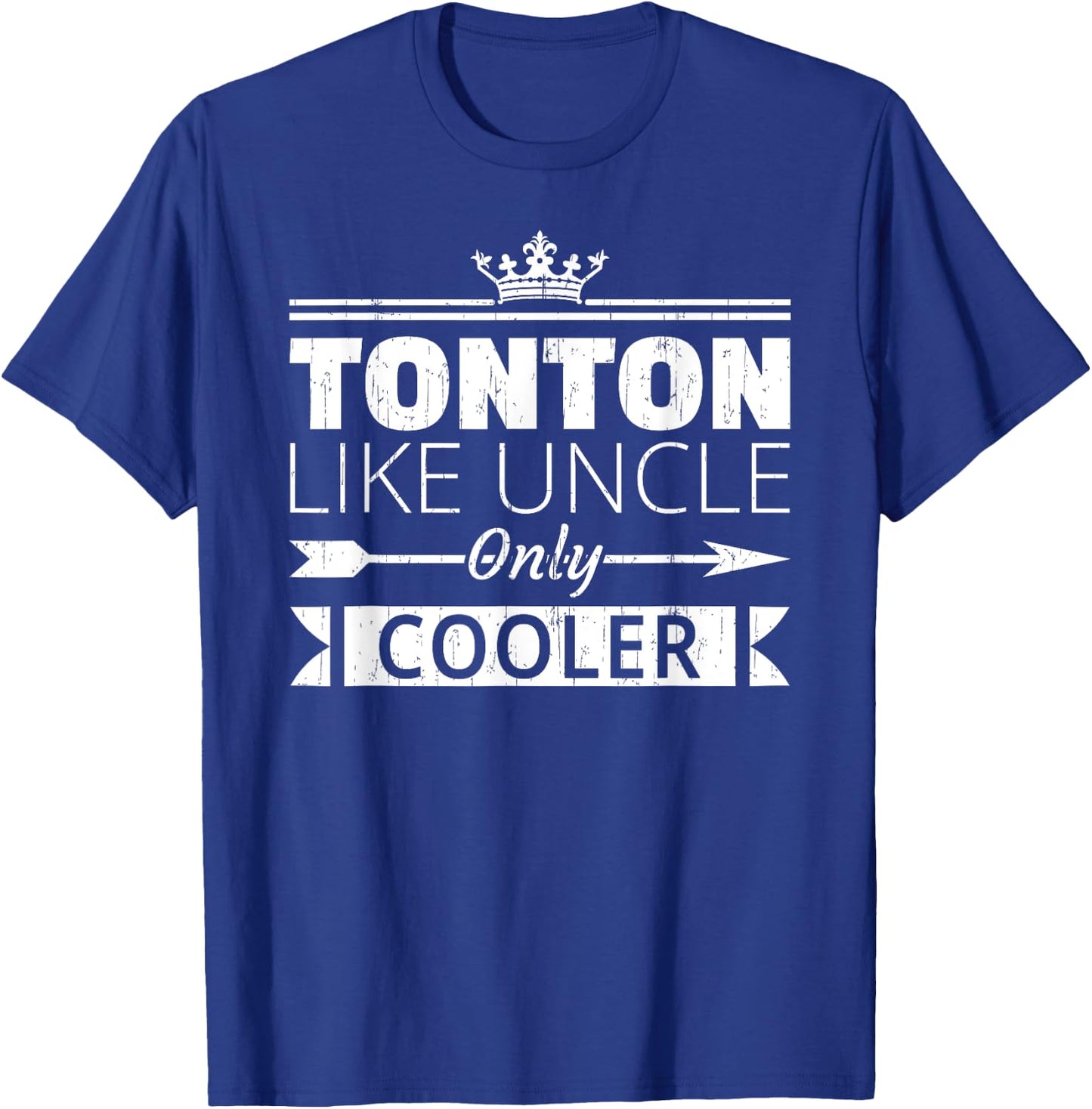 Tonton Cooler Funny Haitian Uncle Father's Day T-Shirt - T-Shirt | Royal
