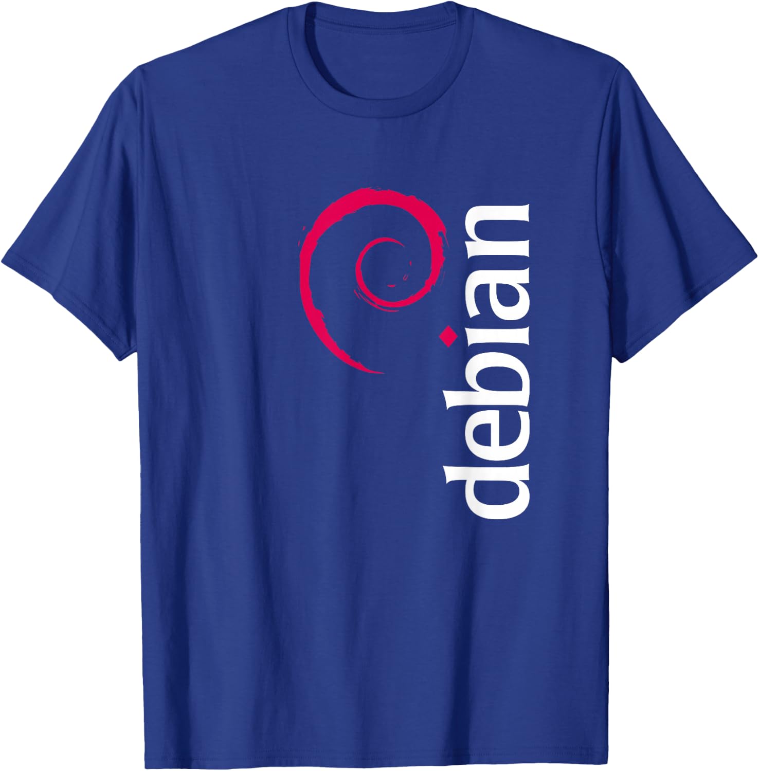 Linux Debian Lovers Have Spiral Logo Open Source Os T-Shirt - T-Shirt | Royal