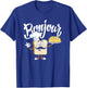 Funny French Toast Bonjour Meme T-Shirt - T-Shirt | Royal