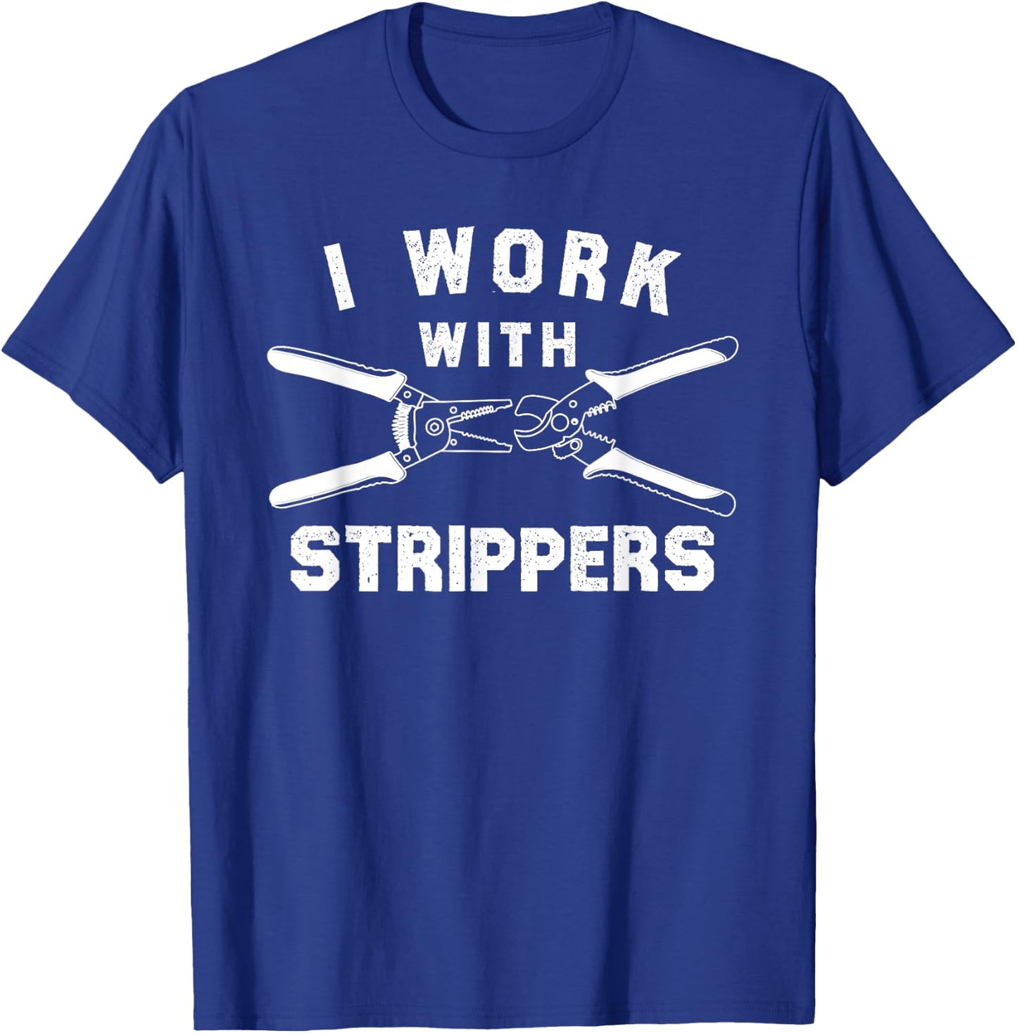 Funny Electrician Art Dad Electronics Engineer Humor T-Shirt - T-Shirt | Royal