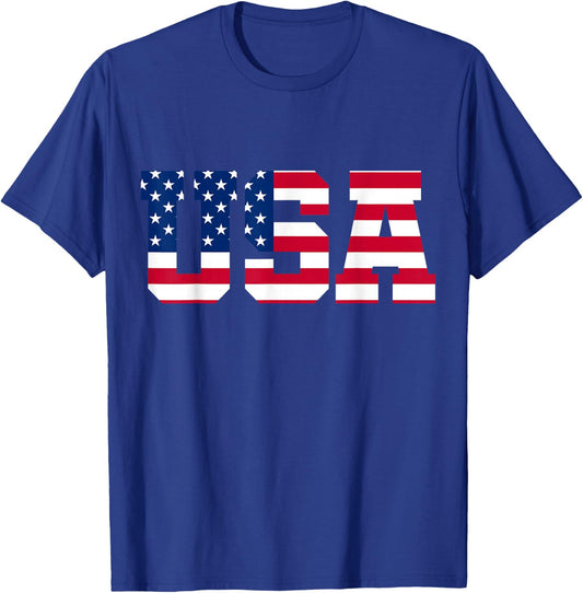 USA T-Shirt - T-Shirt | Royal
