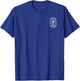 Left Chest & Back print - Shaka Oahu Hawaii T-Shirt - T-Shirt | Royal
