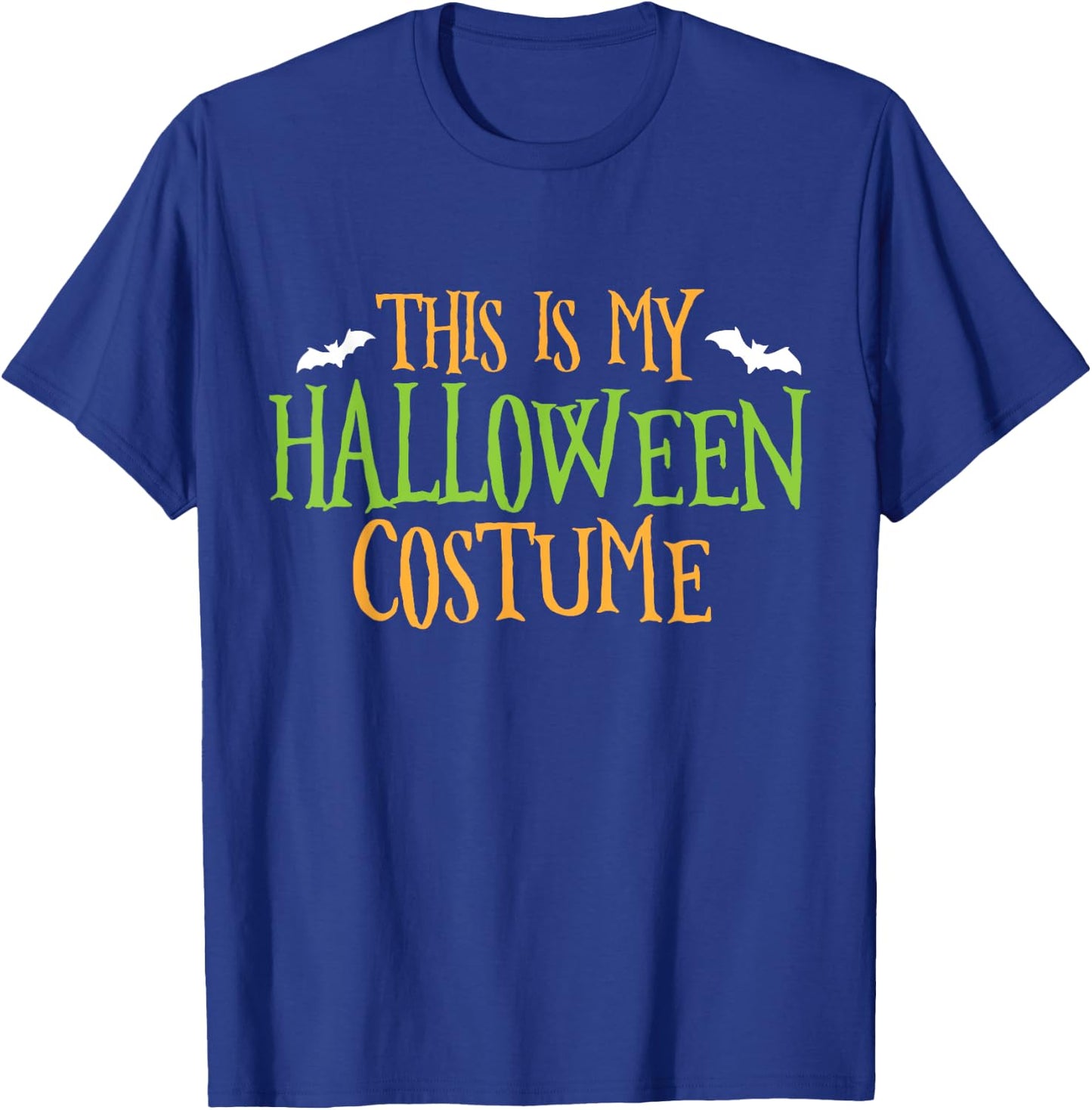 This is my Halloween Costume Funny Party Gift Man Woman T-Shirt - T-Shirt | Royal