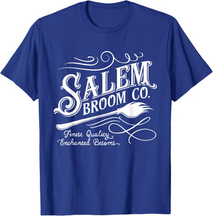 Salem Broom Company est 1692 Halloween T-Shirt - T-Shirt | Royal