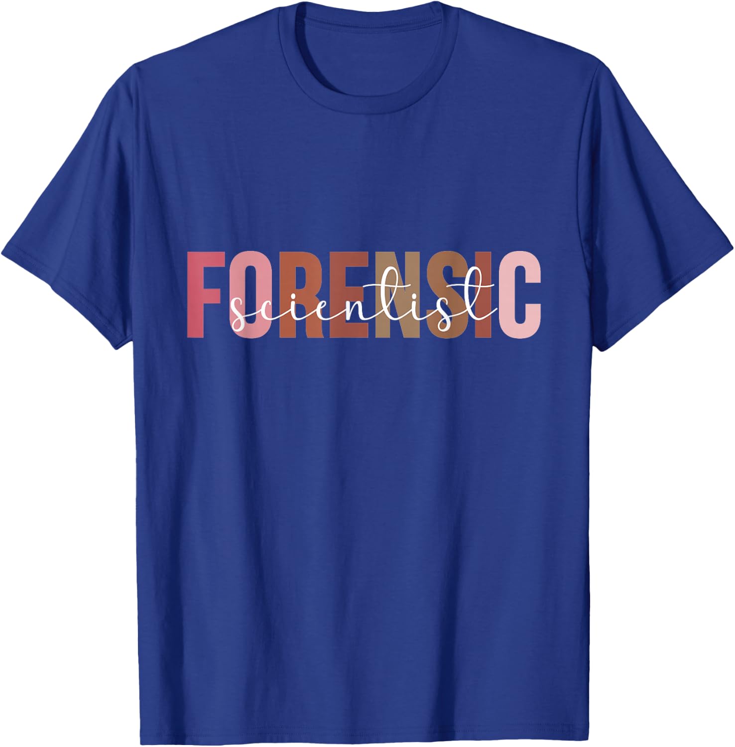 Boho Forensic Scientist Forensic Science T-Shirt - T-Shirt | Royal