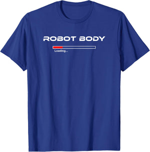 Robot body loading T-Shirt - T-Shirt | Royal