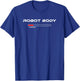 Robot body loading T-Shirt - T-Shirt | Royal