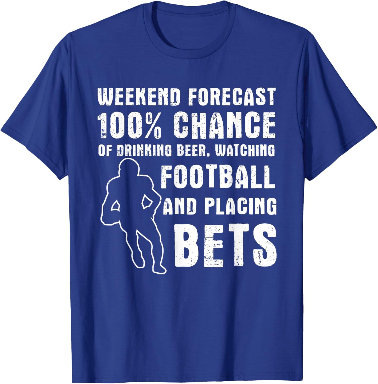 Fantasy Football Sports Betting Gambling Sports Bet Gambler T-Shirt - T-Shirt | Royal
