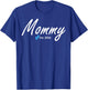 New Mommy of a Baby Boy Established 2026 T-Shirt - T-Shirt | Royal