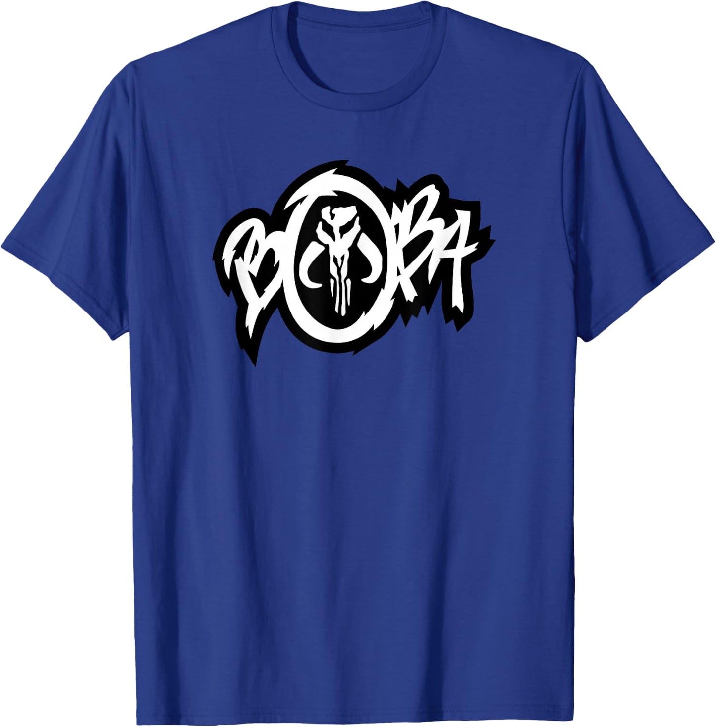 Star Wars The Book Of Boba Fett Boba Logo T-Shirt - T-Shirt | Royal