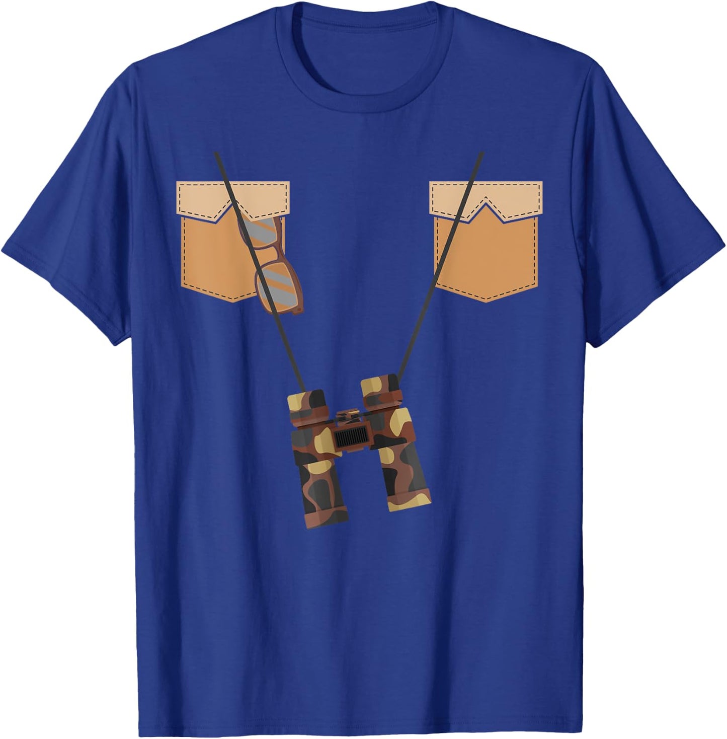Safari Ranger Costume Halloween Zookeeper Outfit Kids T-Shirt - T-Shirt | Royal