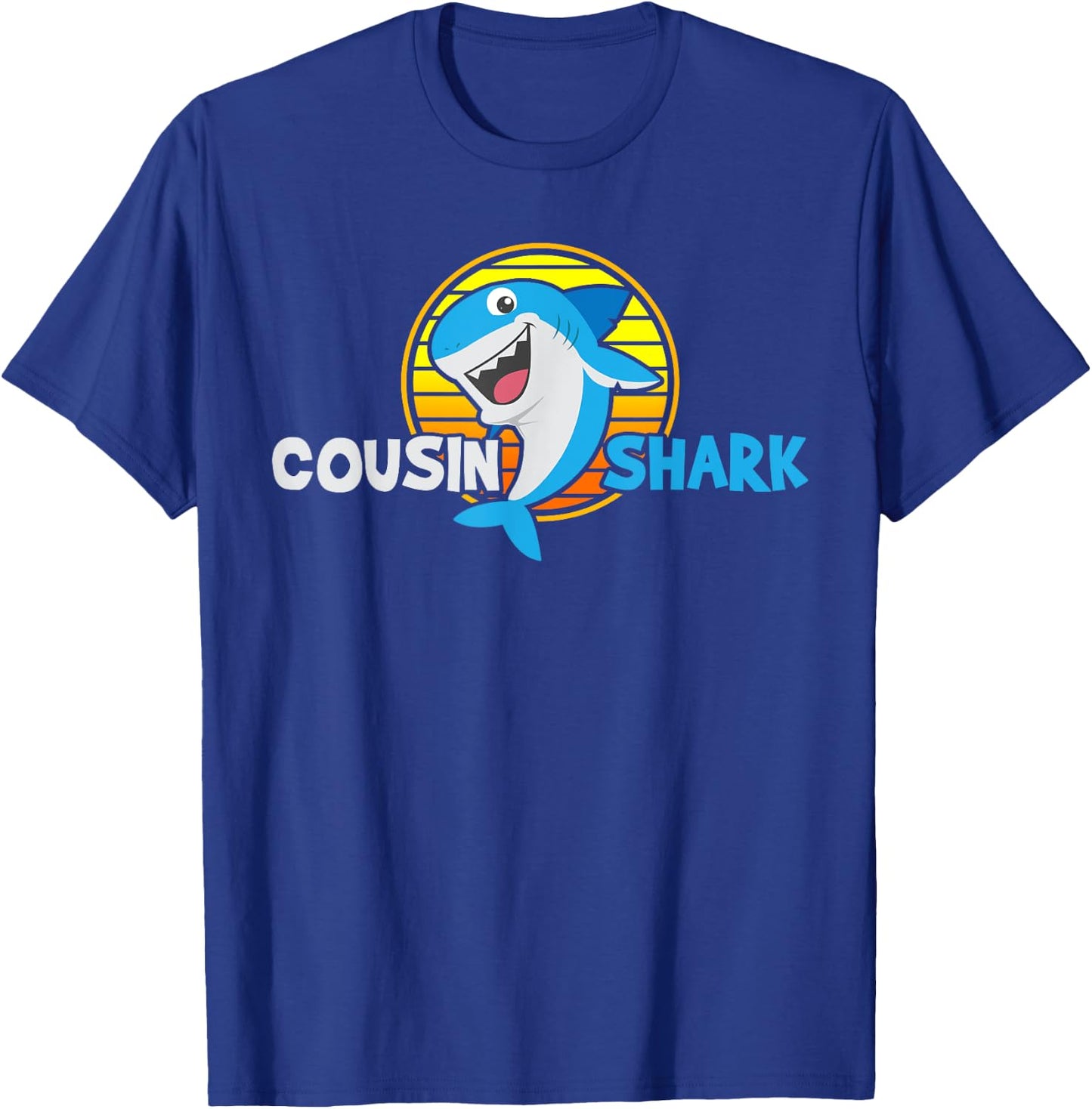 Cousin Gift Shark Lover T-Shirt - T-Shirt | Royal