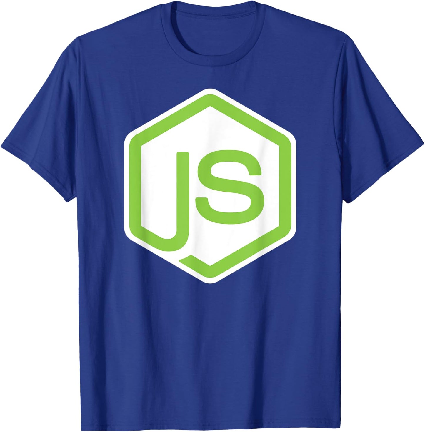 Node.js JavaScript JS Programmer Coding Open Source Geek T-Shirt - T-Shirt | Royal