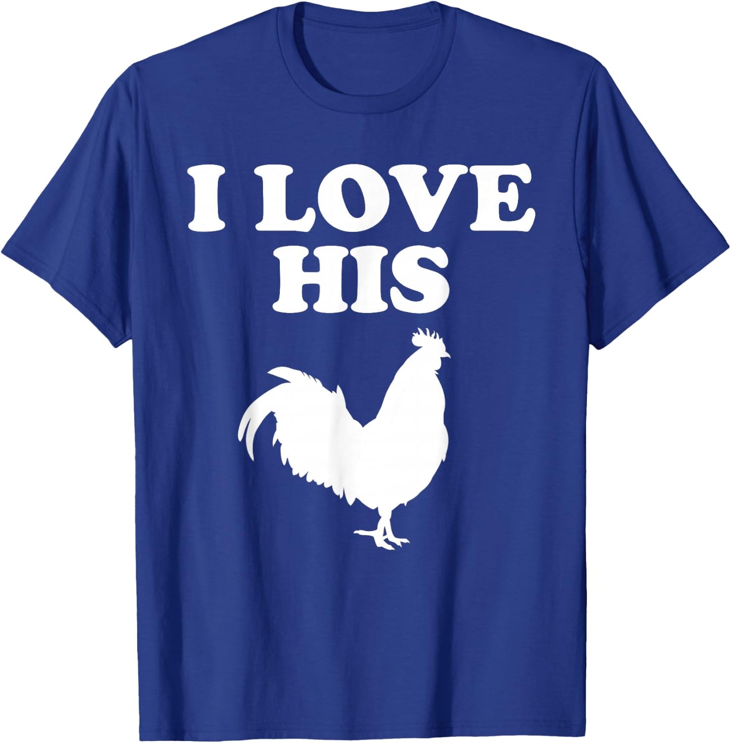 I love her Kitty cat I like his rooster matching couple love T-Shirt - T-Shirt | Royal