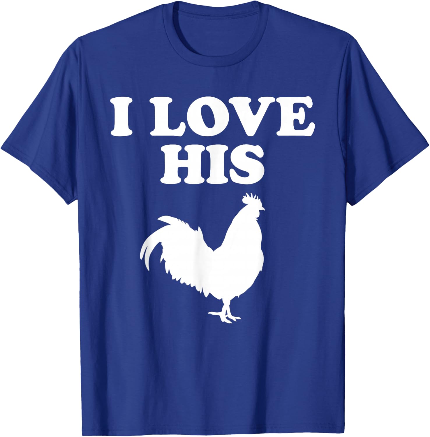 I love her Kitty cat I like his rooster matching couple love T-Shirt - T-Shirt | Royal