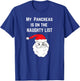 My Pancreas is on the Naughty List Christmas Type 1 Diabetes T-Shirt - T-Shirt | Royal