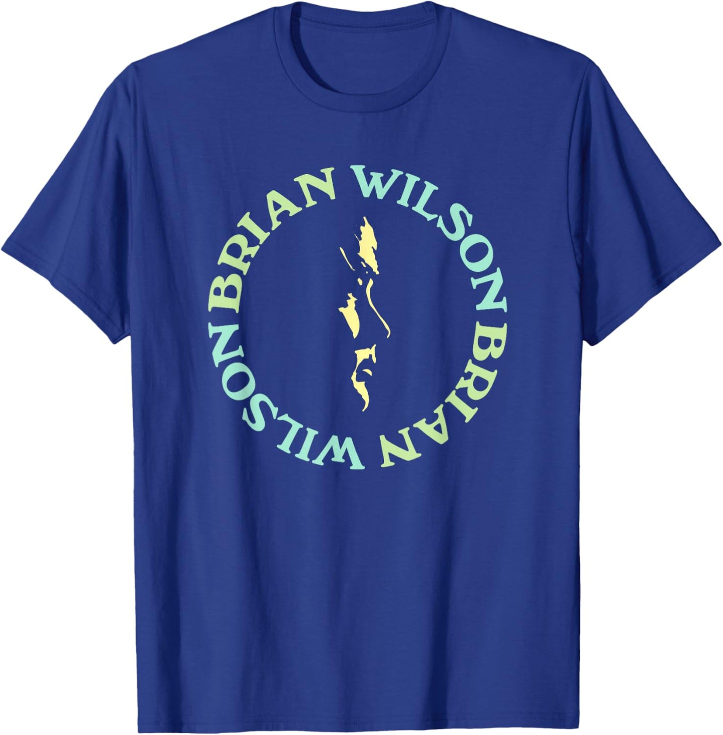Brian Wilson – Brian Wilson Profile T-Shirt - T-Shirt | Royal