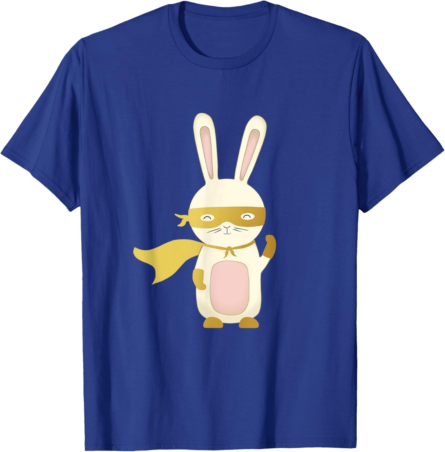 Super Rabbit | Women and Children - The Golden Hero T-Shirt - T-Shirt | Royal