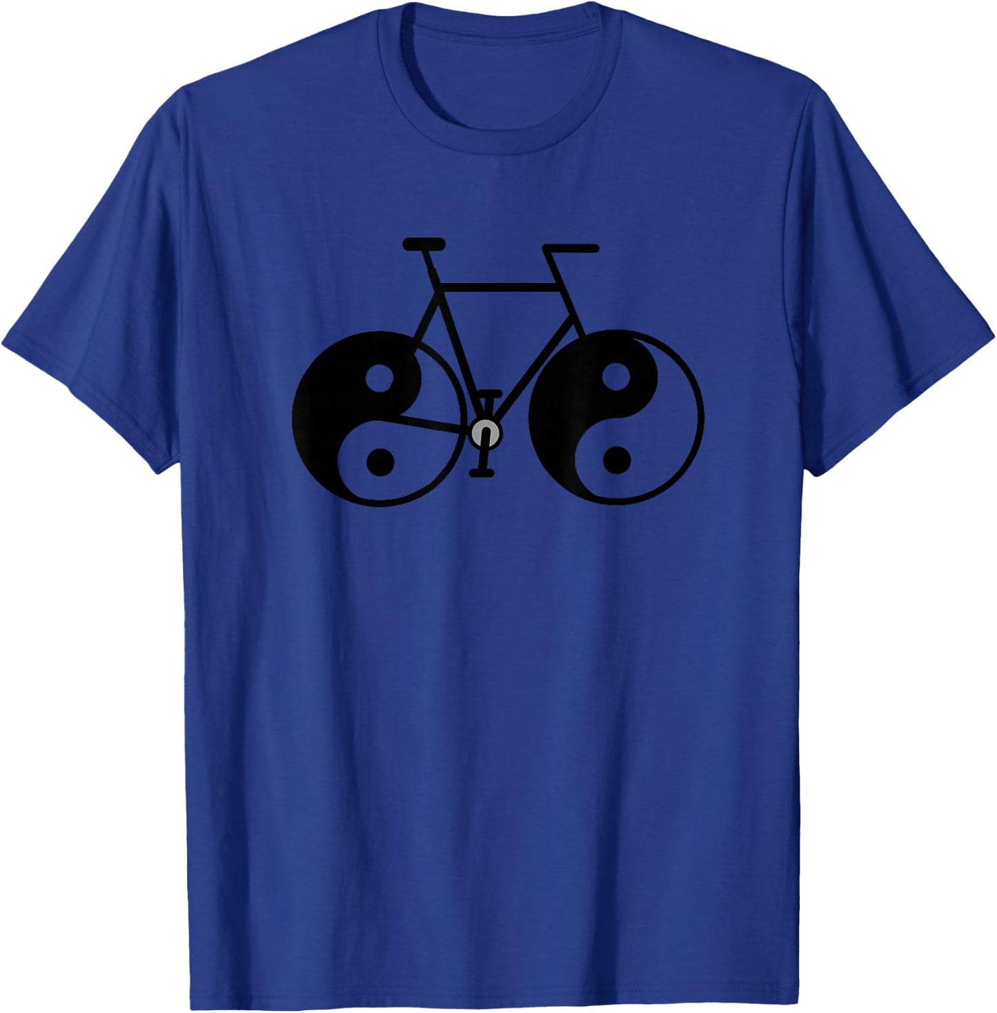 Biking Yin Yang Feng Shui Ying Yang Taijitu Buddhism T-Shirt - T-Shirt | Royal