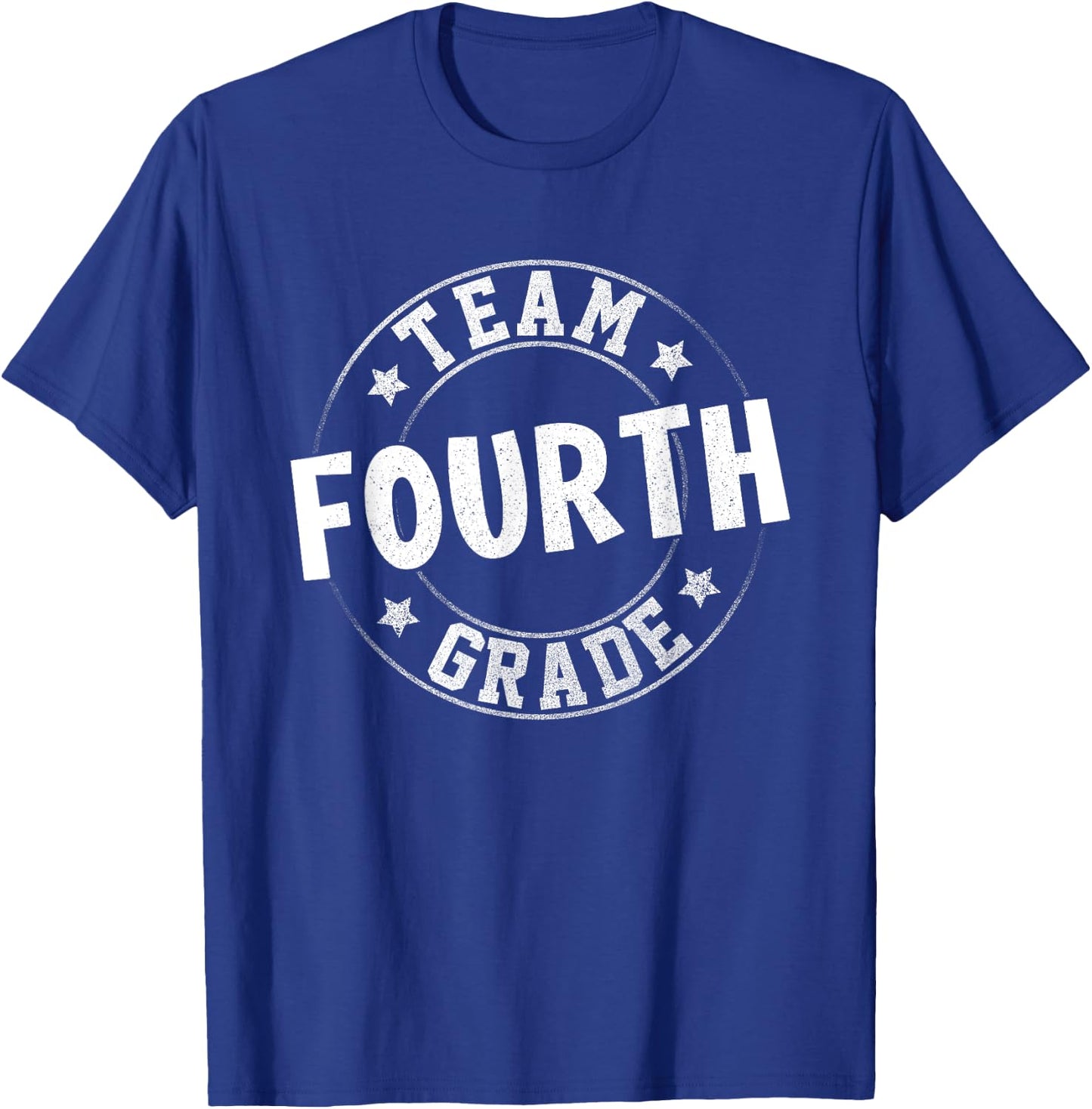 Team Fourth Grade Teacher Student Back To School 4th Grade T-Shirt - T-Shirt | Royal