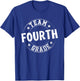 Team Fourth Grade Teacher Student Back To School 4th Grade T-Shirt - T-Shirt | Royal