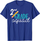 2nd Teacher Team Shirt - Second Grade Squad T-Shirt - T-Shirt | Royal