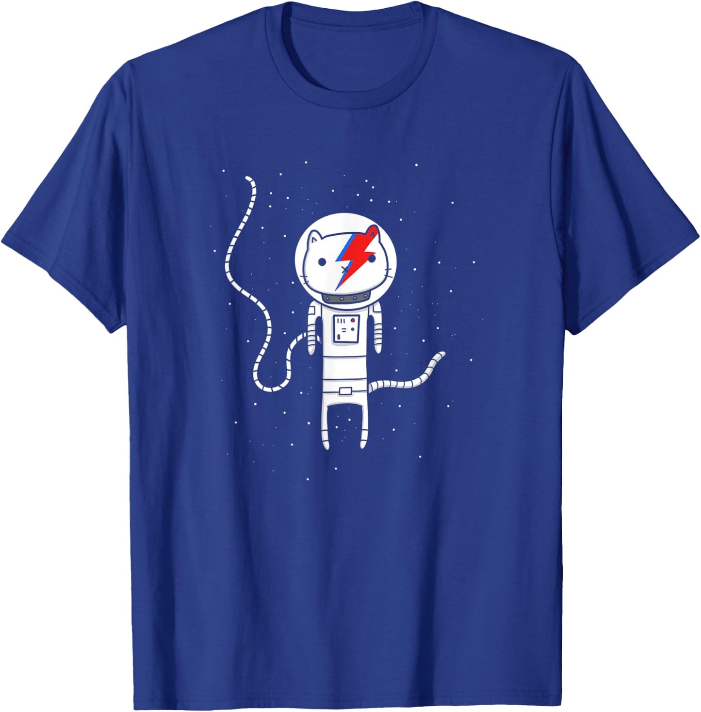 Major Tom Cat | Astronaut Kitty Women Kids T-Shirt - T-Shirt | Royal