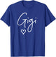 Gigi Grandma Name Women Christmas, Mother's Day, Birthday T-Shirt - T-Shirt | Royal