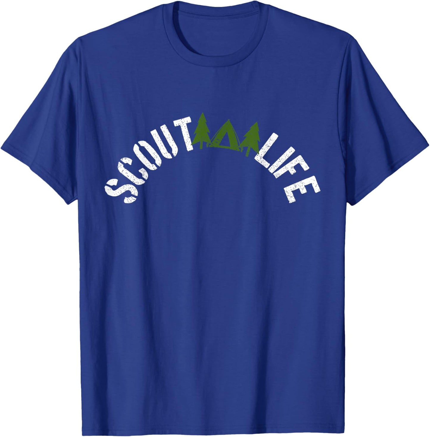 Scout Life - Scouting Outdoor Camping Nature Gift T-Shirt - T-Shirt | Royal
