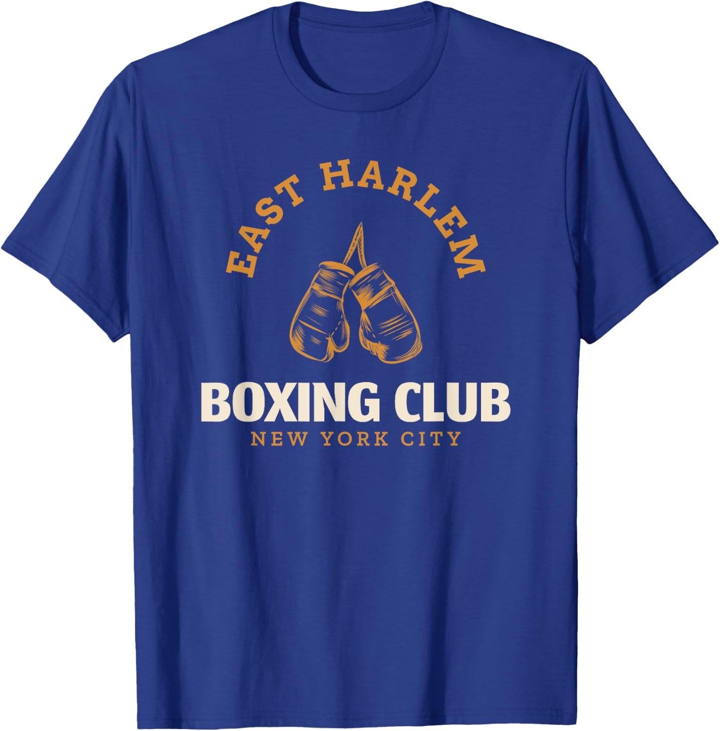 East Harlem New York City Boxing Club - Boxing T-Shirt - T-Shirt | Royal