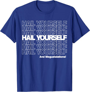 HAIL YOURSELF (White New York Bodega Thank You Bag) T-Shirt - T-Shirt | Royal