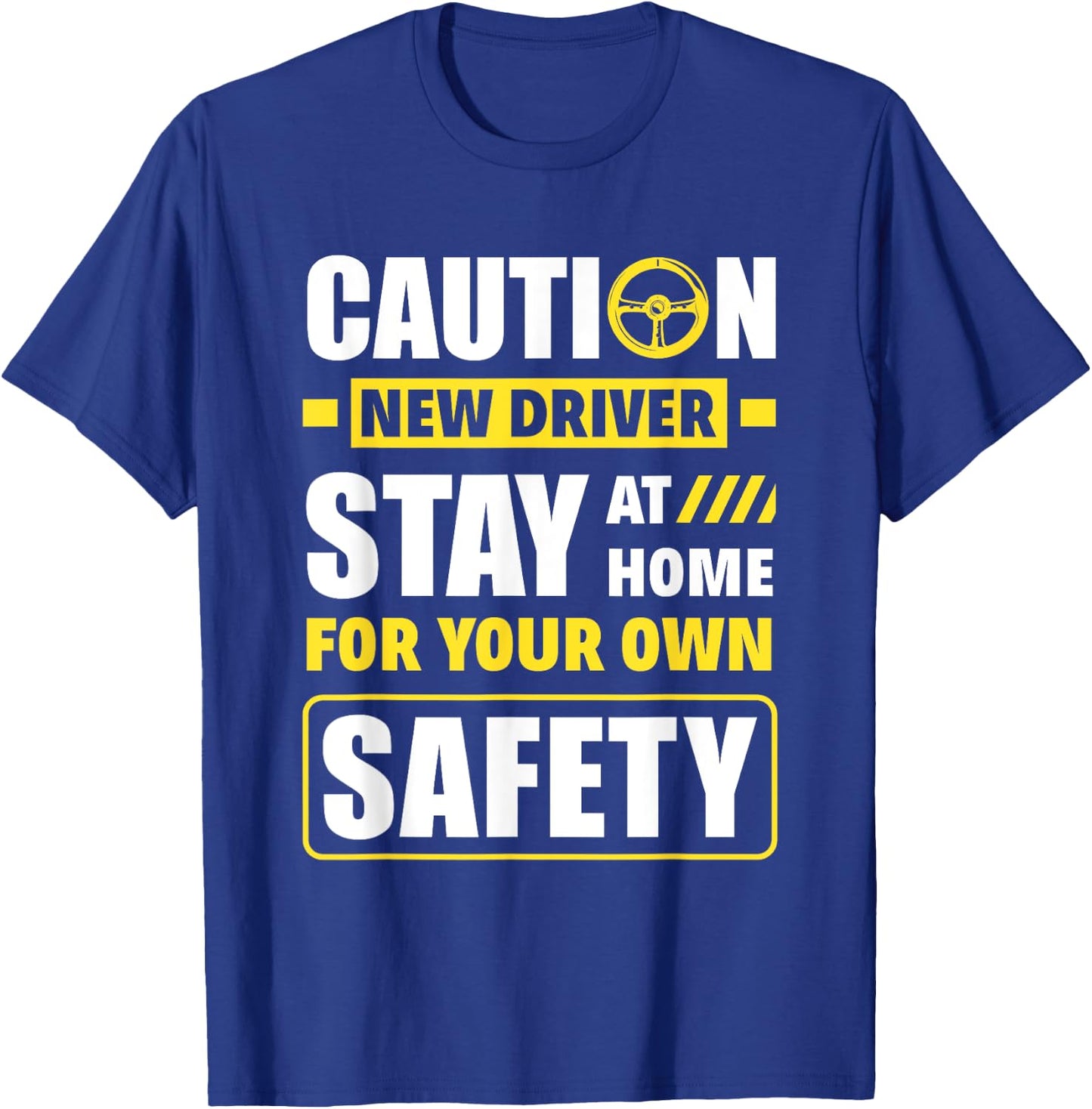 Funny Driver's License New Driver T-Shirt - T-Shirt | Royal