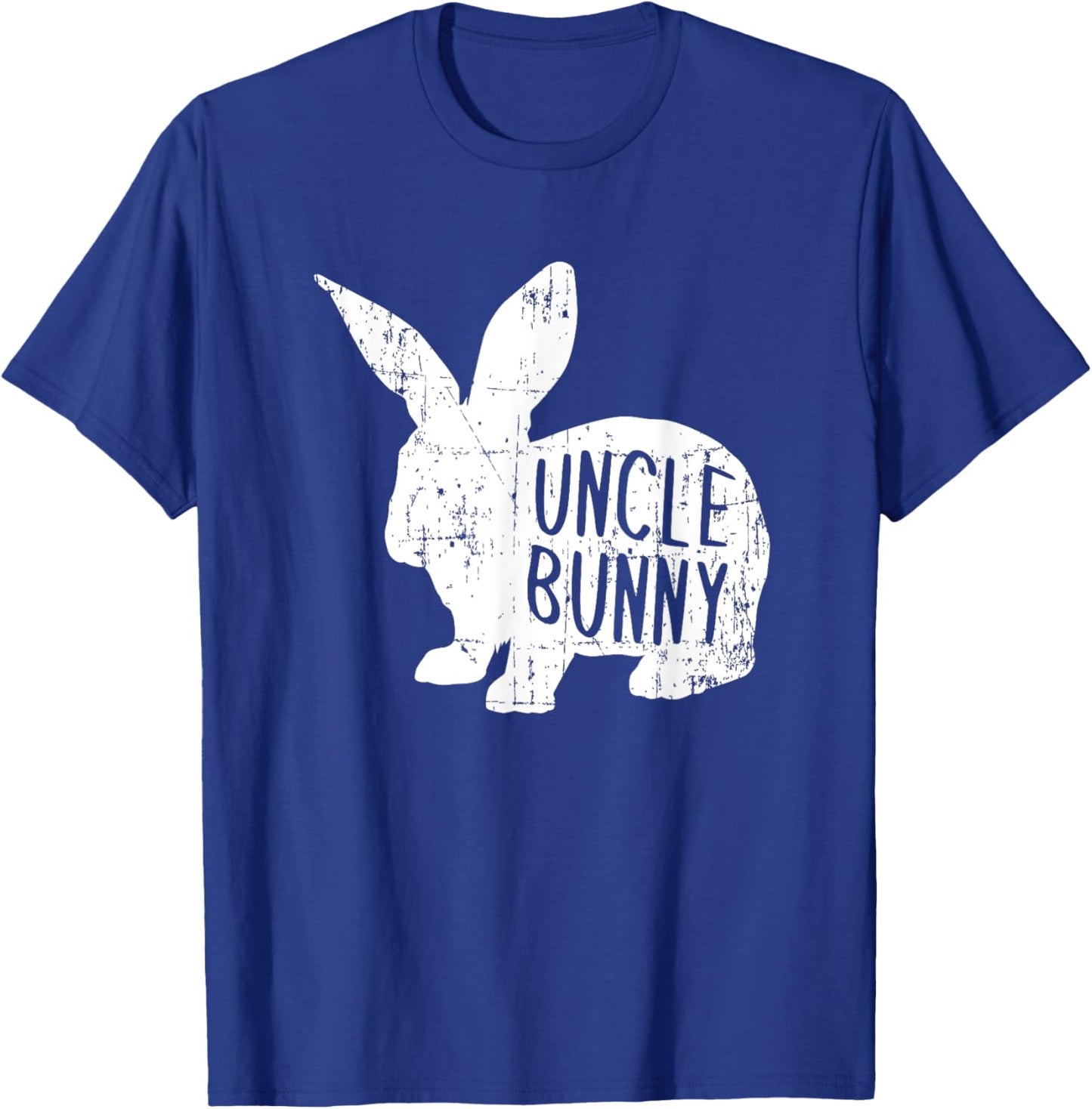 Uncle Bunny Matching Family Easter Rabbit Gift Dad Daddy T-Shirt - T-Shirt | Royal